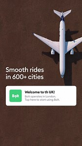 Bolt is a ride-hailing app that gets you where you need to be. | Bolt