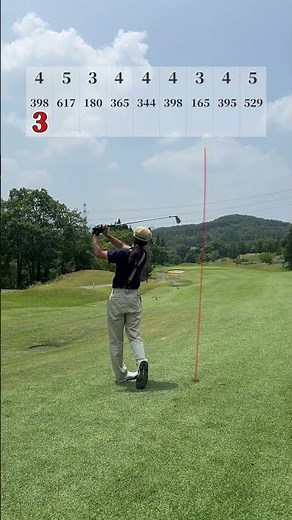 ロータリーゴルフ倶楽部newコース1-3H#golf #ゴルフ #golfswing #ゴルフスイング #70台のリアル