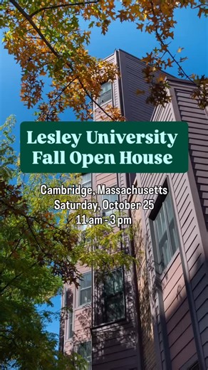 21 reactions | Discover what’s possible at Lesley University ️...
