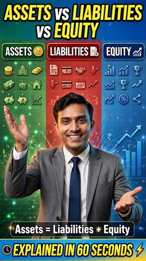 Assets, Liabilities & Equity | Balance Sheet Basics #stockmarket #trading