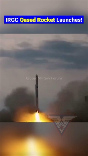 Iran Launches Qased Space Rocket