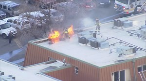 RAW: SKY9 captures fire at Westminster apartment fire