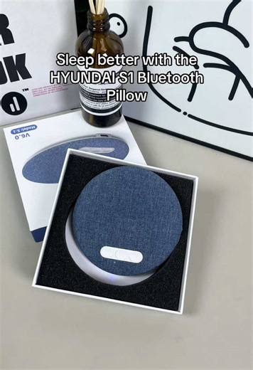 Sleep better with the HYUNDAI S1 Bluetooth Pillow Speaker!#MusicaParaDormir#SonidoInmersivo #Audiolibros#tiktokmademebuyit #trend