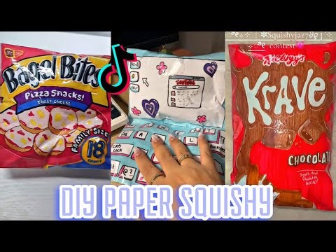DIY Paper Squishy Compilation — Funny & Cute Squishes 😂 ✂️✨