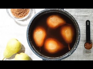 How to poach Pears
