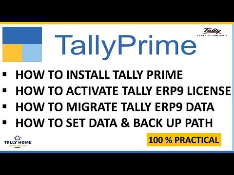 TALLY PRIME | HOW TO INSTALL, DOWNLOAD & ACTIVATE TALLY PRIME | DATA PATH SET UP IN TALLY PRIME