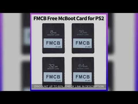 Free McBoot MC Boot Cards v1.953 Household Computer Accessories for Sony PS2 Playstation 2 FMCB Game