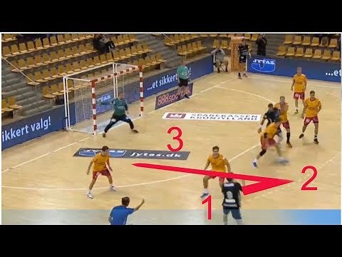 HOW TO DO HANDBALL ZIG ZAG FEINT?