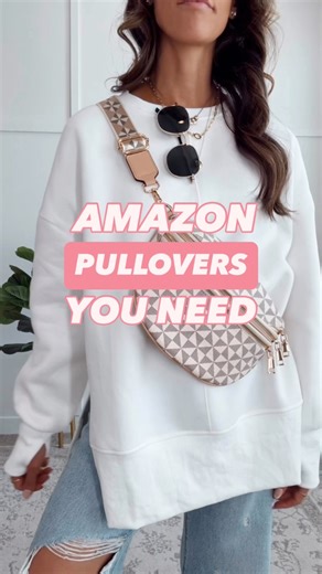 23K views · 95 reactions | ⭐️Comment ‘PULLOVER’ for links These pullovers are perfect with jeans or leggings for a fall or winter outfit! #pullover #falloutfits #winteroutfits #Amazonfinds #amazonmusthaves | Sistersguidetostyle | Facebook