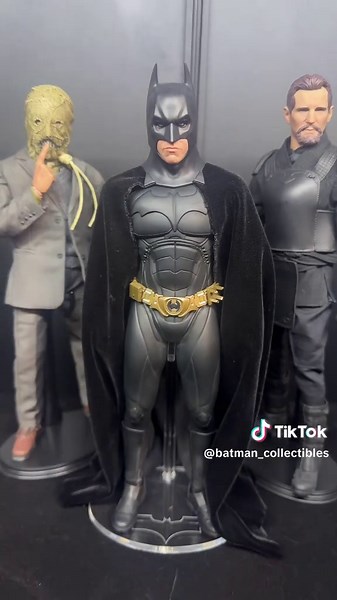 The dark knight trilogy on display. Thankful for these films. #batman #scarecrow #rasalghul #joker #twoface