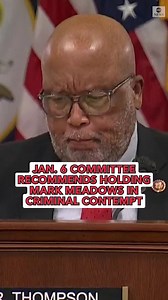 39K views · 354 reactions | The House select committee investigating the Jan. 6 Capitol attack has recommended the full chamber hold Mark Meadows, former President Trump's last White House chief of staff, in contempt of Congress for refusing to appear for a deposition under subpoena. abcn.ws/3yuOHWr | ABC News Live | Facebook