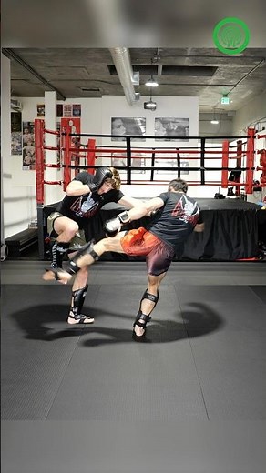 Muay Thai Training - Countering Low Kicks Aggressively with Greg Wootton