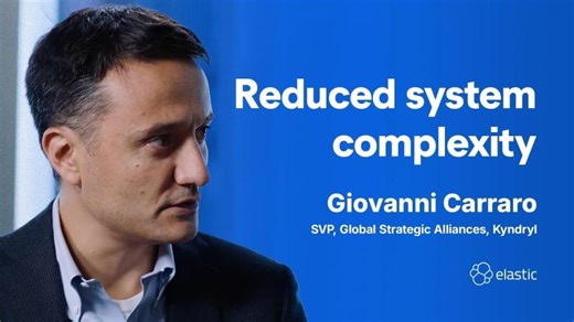 How Kyndryl and Elastic help improve performance while managing cost | Giovanni Carraro