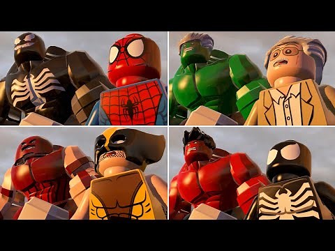 All New Big-Fig Characters Hulk-Thor Smash in LEGO Marvel Super Heroes Cutscenes