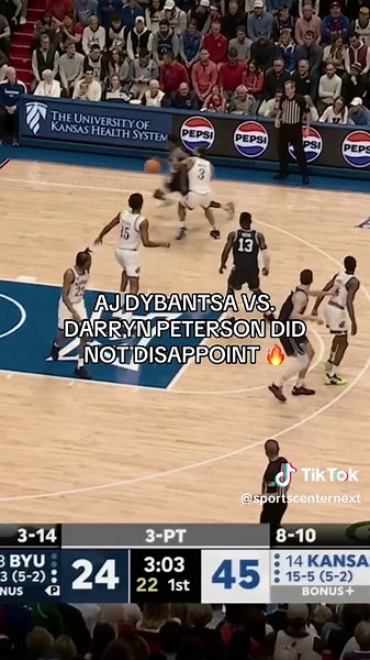 Aj Dybantsa vs Darren Peterson Basketball Highlights