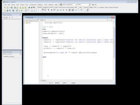 Delphi 7 - Programacion sin componentes