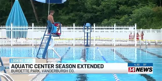 Burdette Park announces extension of 2026 Aquatic Center season