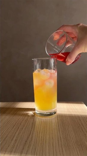 Bianco Sunrise 🍹Simple cocktail for martini lovers #easyisenough #homemade #drink