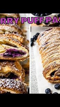 Blueberry Puff Pastry