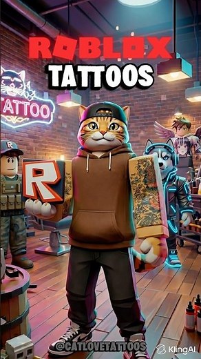 Roblox Tattoos In Real Life 😱 | Roblox Tattoo Ideas