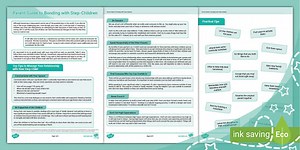 Parent Guide to Bonding with Step-Children