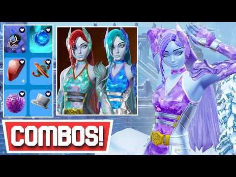 *NEW* BEST LADY WINDFROST SKIN COMBOS [SUPER LEVEL STYLES]! | Fortnite