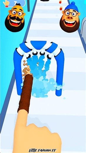 FINGER vs POOP - FINGER RUN 👉 3D GAMEPLAY - Best Moments #3D #game#funnyvideo #어몽 #어몽어스