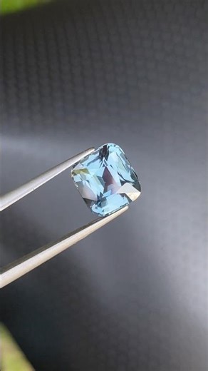 NATURAL GRAYISH BLUE SPINEL GEMSTONE #gemstone #spinel #cgt