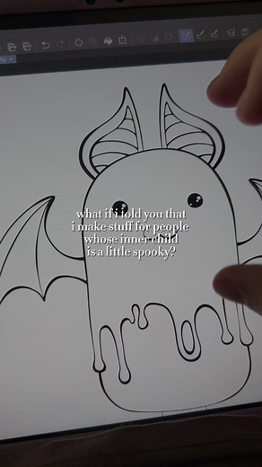 if you're new here – i'm sardonic 👋🏻 i'm a small disabled artist making handcrafted creepycute/alt things that i sell on etsy & depop! check the 🔗 in my bio for more 🫶🏻 • #whimsigoth #creepycute #kawaiicore #fyp #foryou