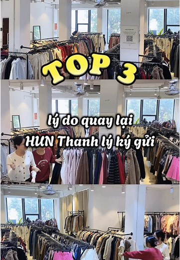 Mua sắm thả ga tại Hun Thanh Lý Ký Gửi