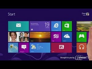 Windows How-To: Access Charms with Touch
