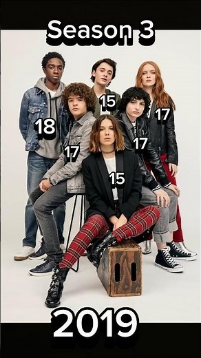 Stranger Things All main Characters in All Seasons #like #subscribe #strangerthings #shorts #movie
