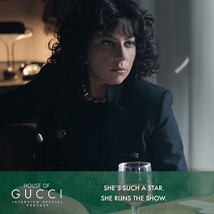 Take a deep dive into the luxurious world of #HouseOfGucci with Lady Gaga, Adam Driver, Jared Leto, Salma Hayek Pinault, Camille Cottin, Jeremy Irons, and more. Listen to the House of Gucci Interview Special podcast now: http://apple.co/houseofgucci | Universal Pictures
