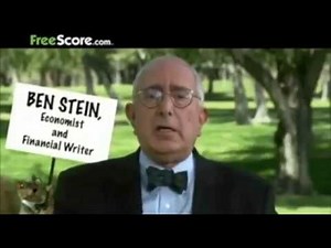 Ben Stein's Free Score Commerical