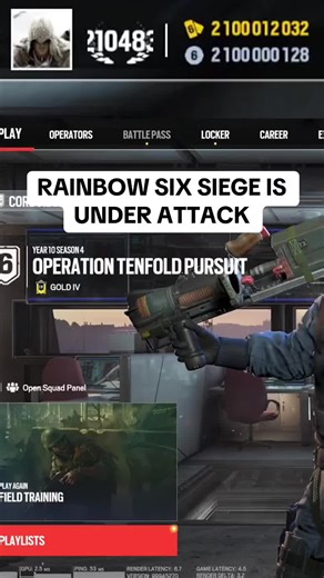 Siege is under attack #rainbowsix #rainbowsixsiege #gameplay #siege #siegex