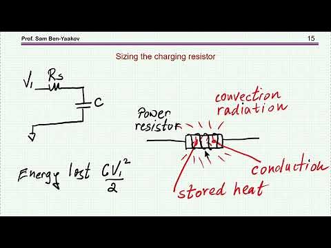 Capacitor pre-charge circuits and answers to a riddle