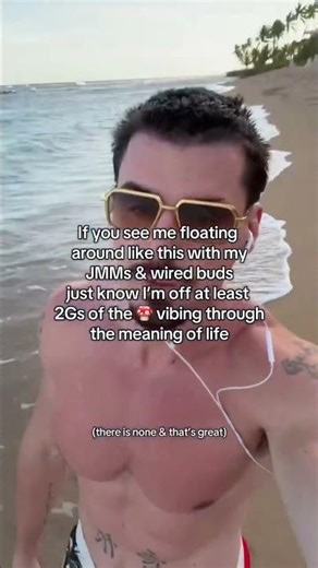 you see me floating around like this with my JMMs