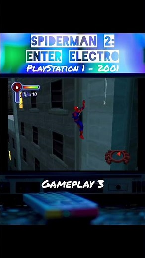 Spiderman 2: Enter electro PlayStation 1 - 2001Gameplay 3