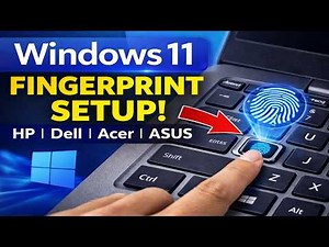 How to Setup Fingerprint in Windows 11 | HP, Dell, Acer, ASUS Laptop (Full Guide 2026)