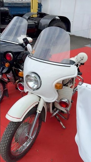 A rare version of the KMZ Escort-76 single-engine motorcycle #motoDnipromt10