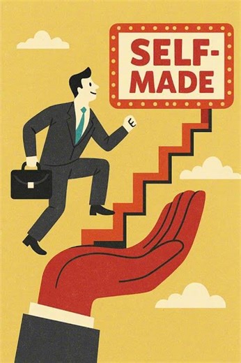 Self‑Made™ : Le mythe qui vend du rêve (et du bullshit)