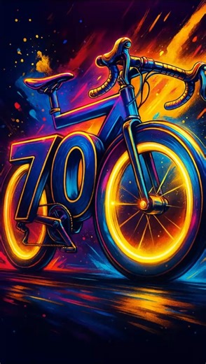 How to Draw a Cycle Using 700 | Easy Drawing Trick. #shorts