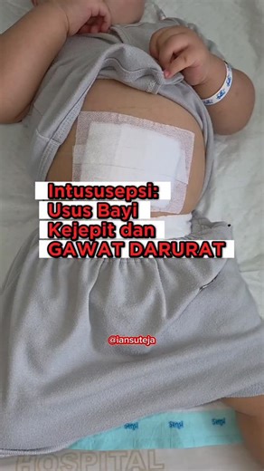 dr. Ian Suryadi Suteja, M.Med Sc, Sp.A | Intususepsi adalah kegawat daruratan medis yang terjadi pada bayi usia beberapa bulan hingga 3 tahun. Ususnya terjepit, pembuluh darahnya... | Instagram