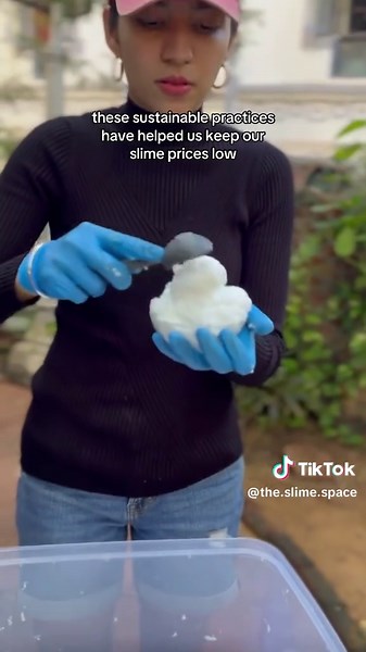 🌱 **What are you doing about sustainability?** Last year, one of you asked us this — and we’ve been working on the answer ever since. 💭💚 At The Slime Space, we’re making thoughtful, responsible choices every step of the way: ♻️ **Mindful Content:** We film with what we have — never wasting fresh slime 🧼 **Made-to-Order:** Every slime is handcrafted *after* you order = no excess, no waste 📄 **Care Sheets:** Designed to help your slimes last longer — less waste, more play 📦 **Eco Packaging:*