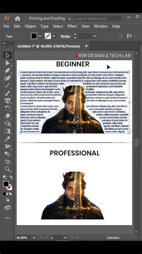 Wrap Text Around Any Image in Illustrator (Easy Trick!)