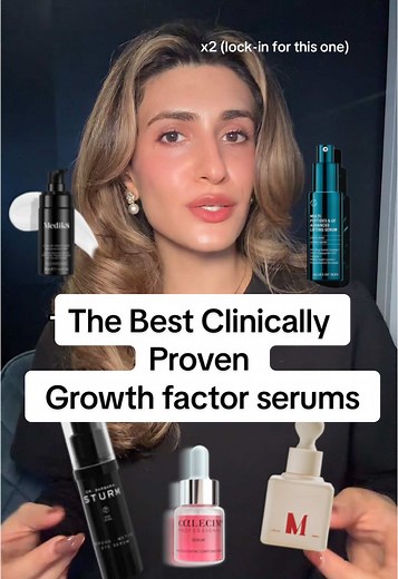 Best Clinically Proven Growth Factor Serums for Face