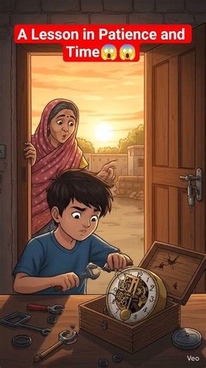 A Lesson in Patience and Time || 🕰️ | An Animated Short Story📜 #timeclock