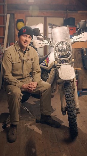FortNine on Instagram: "45's DR650 Headlight mod"