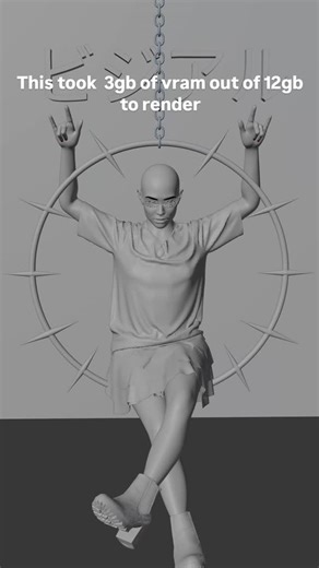 Visual Abhi 🧑‍🎨| 3D MOCKUPS on Instagram: "Am I cooking 🔪 #3dart #blender #unrealengine5 #blender3d"