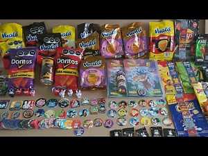 Promociones actuales/Tazos Dragon ball super/Vuala Sorpesa xoxo/Doritos/Dr pepper jurassic world
